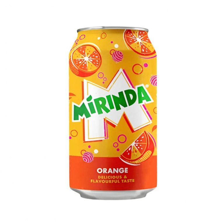 Refresco Naranja Lata (300ml) MIRINDA