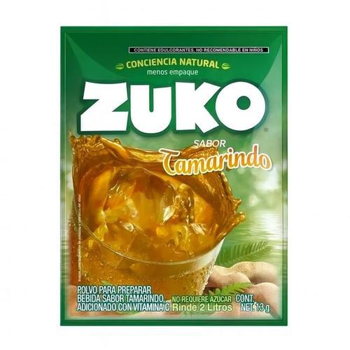 Refresco en Polvo de 2 Litros Sabor Tamarindo (8x13g) ZUKO
