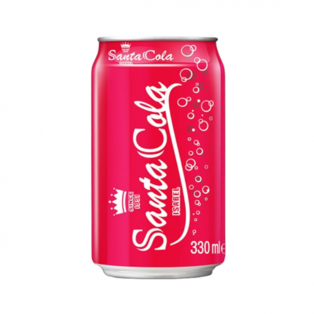 Refresco gaseado de cola Santa (330 ml)
