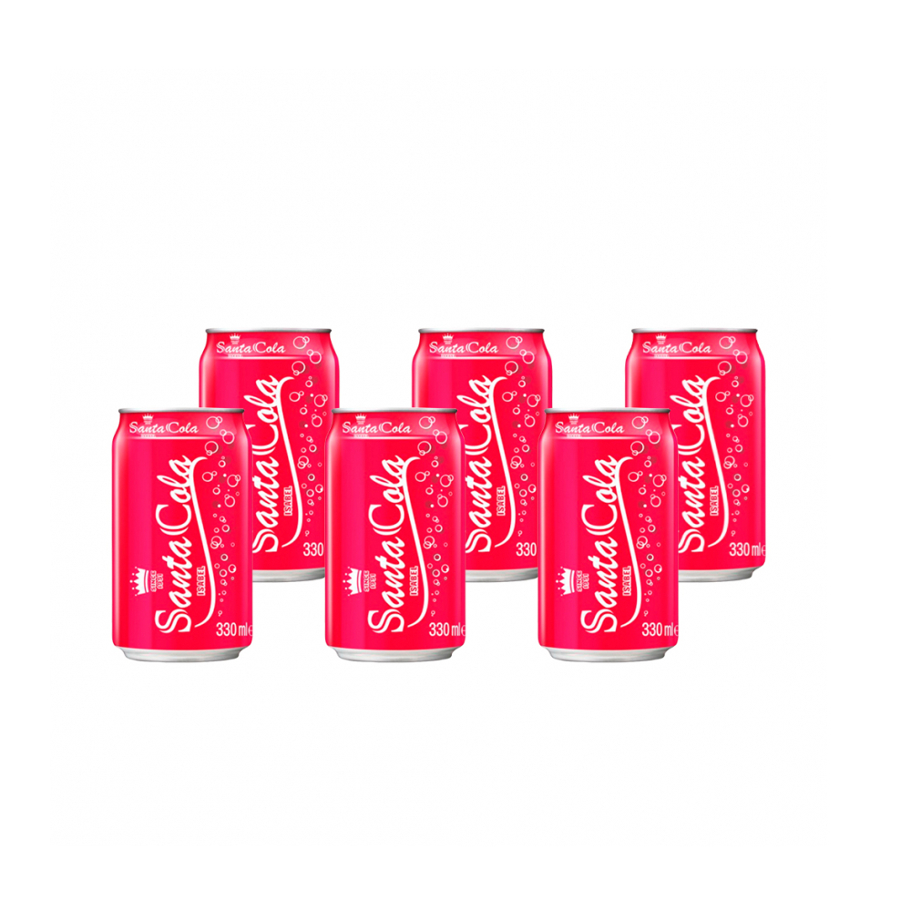 Refresco gaseado de cola Santa (12 x 330 ml)
