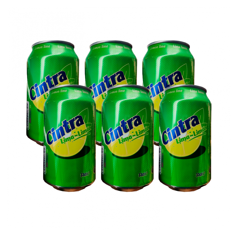 Refresco gaseado de lima limón Cintra (6 x 330 ml)