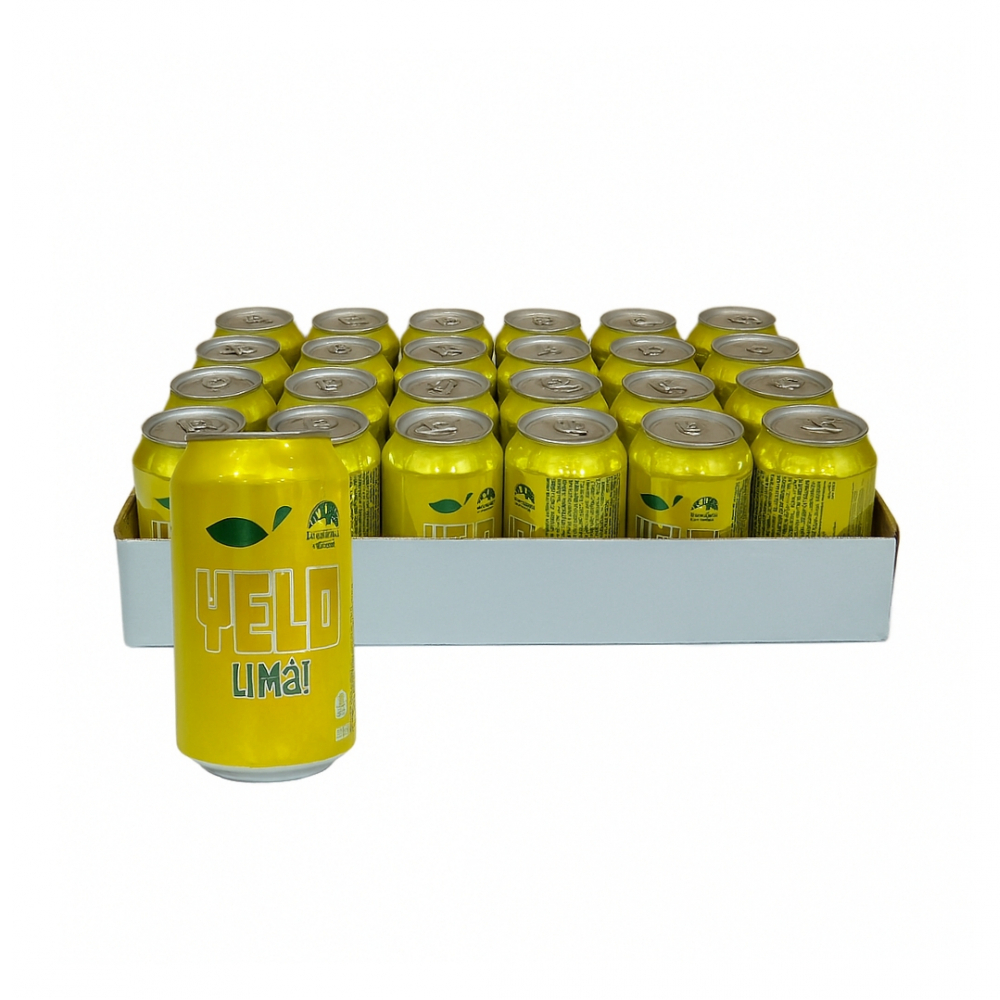 Refresco gaseado de limón Yelo (24 x 330 ml)