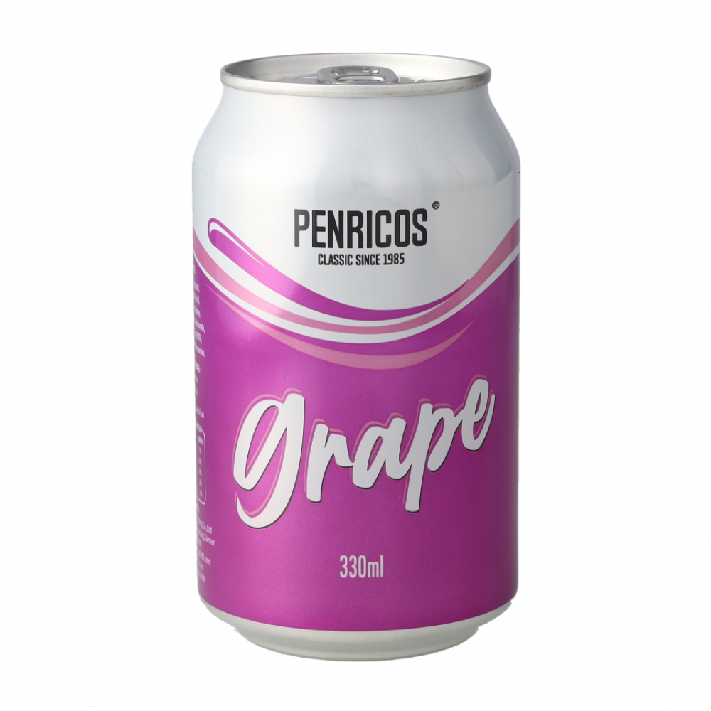 Refresco gaseado sabor uva Penricos (330 ml)