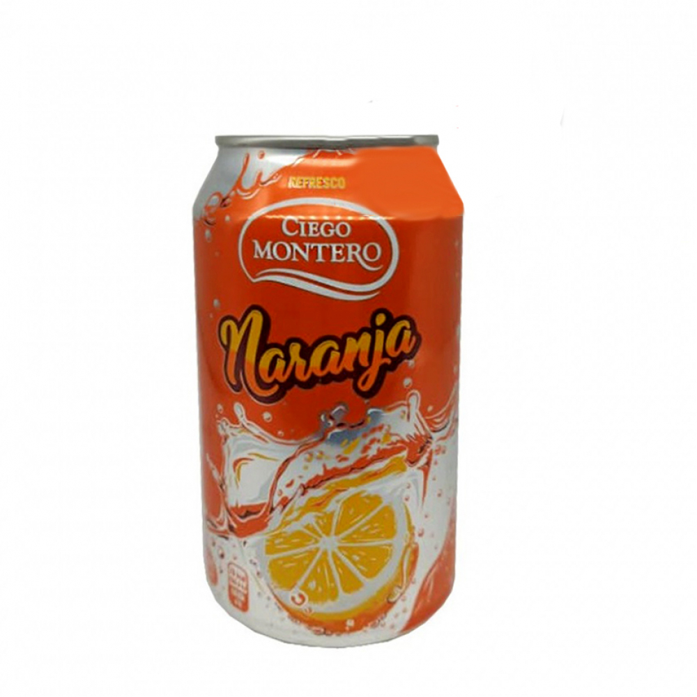 Refresco naranja Ciego Montero (355 ml)