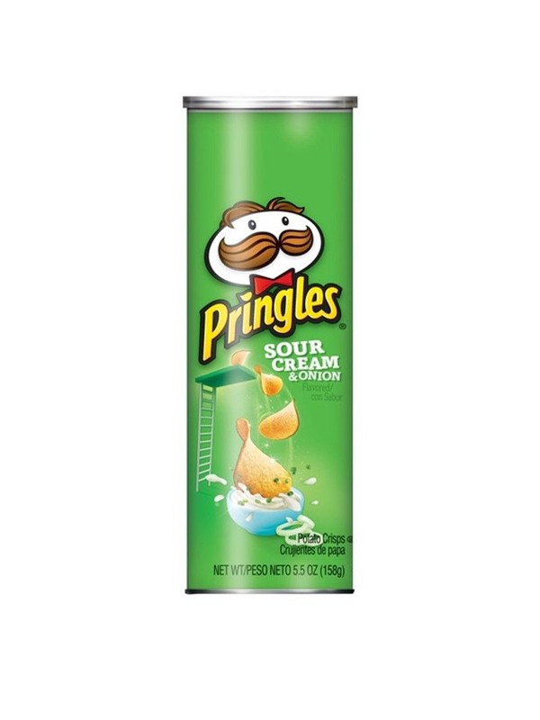 SNACK PRINGLES SOUR CREAM&ONION 158 GR