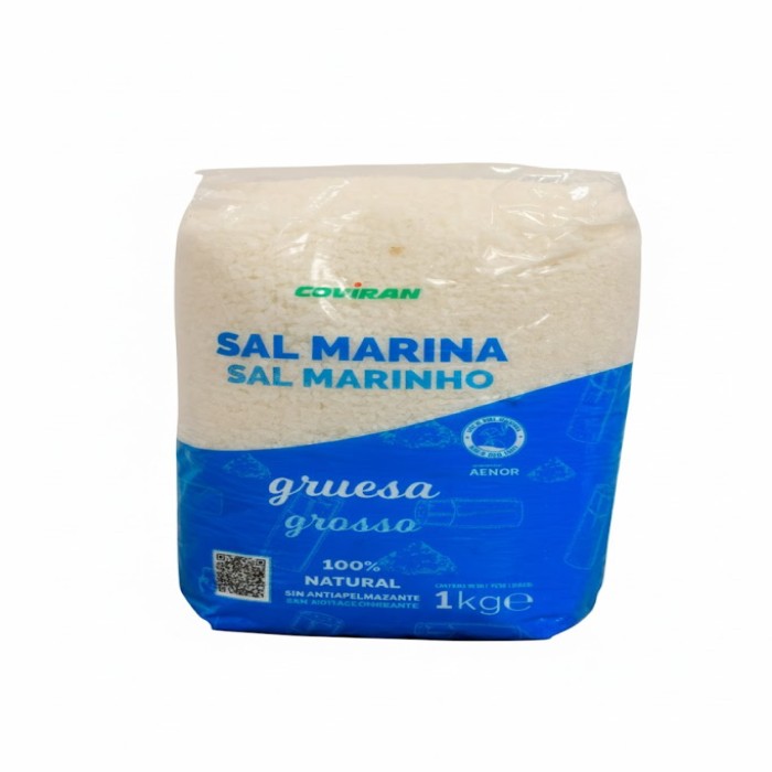 Sal Gruesa Bolsa (1kg) COVIRAN