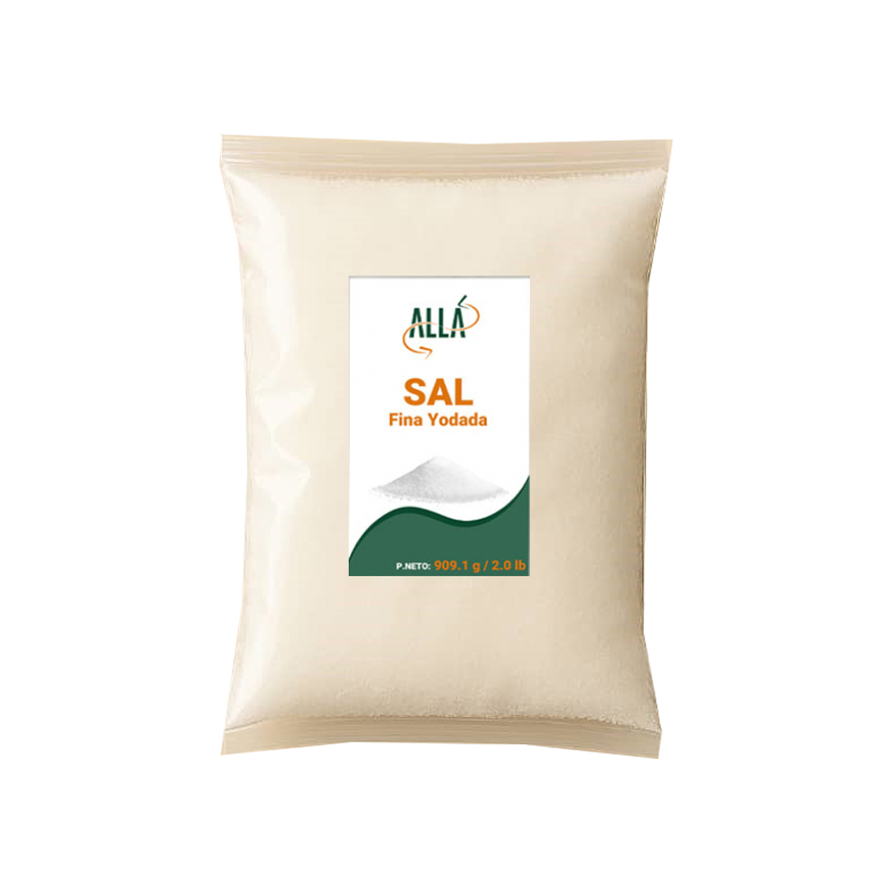 Sal fina yodada ALLÁ (454 g / 1 lb)