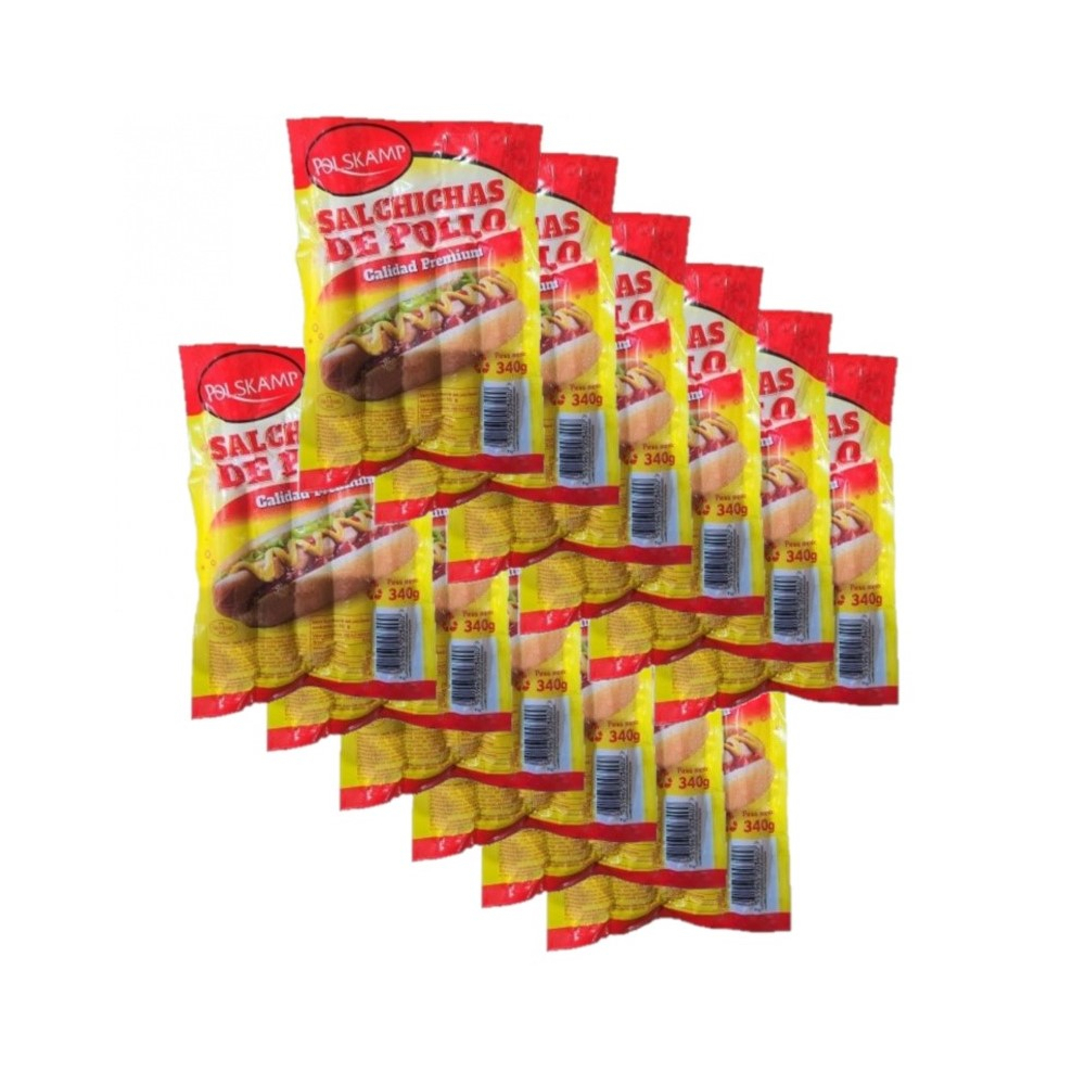 Salchicha de pollo Polskamp (12 x 340 g / 12 oz)