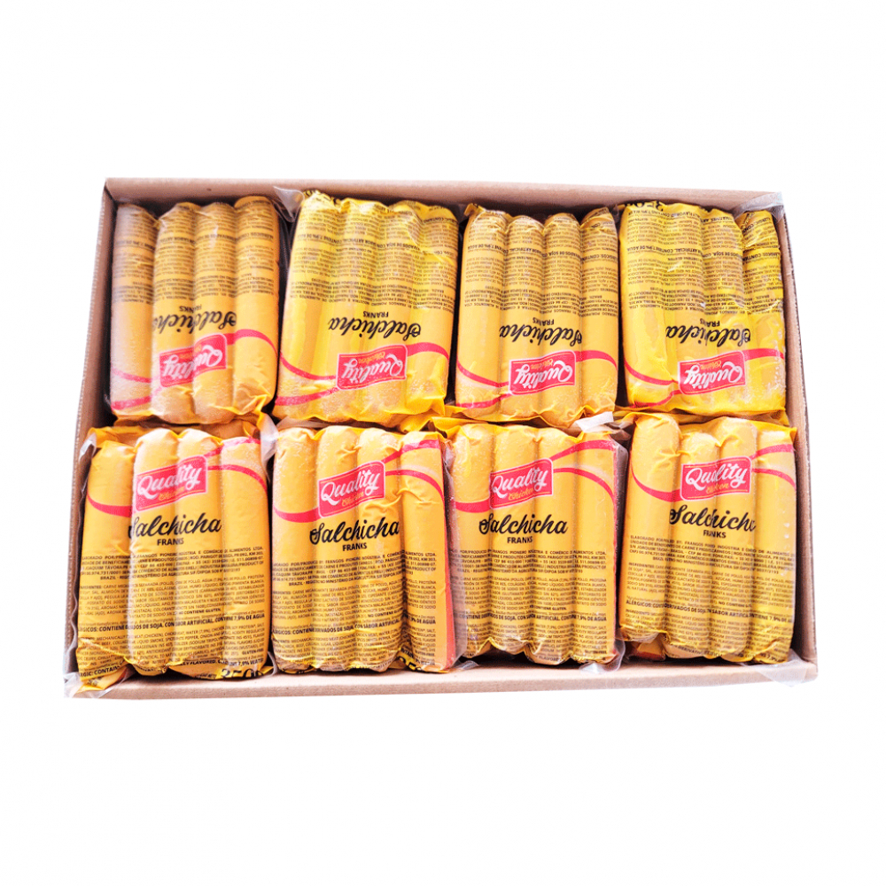 Salchicha de pollo Quality Chicken (2 x 350 g / 12.35 oz)