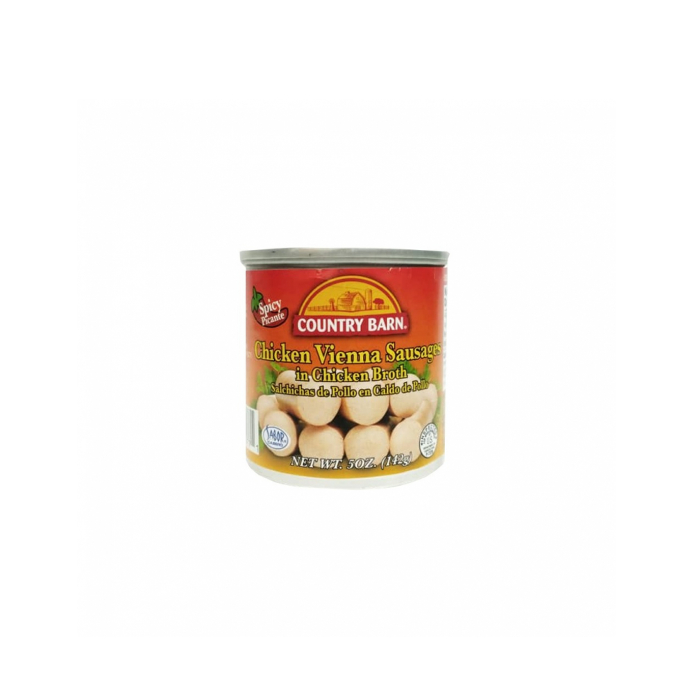 Salchicha viena picante sabor casero Country Barn (142 g / 5 oz)