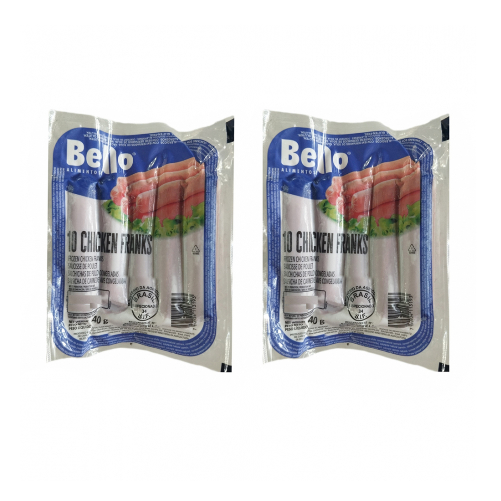 Salchichas de pollo Bello (2 x 340 g / 12 oz)