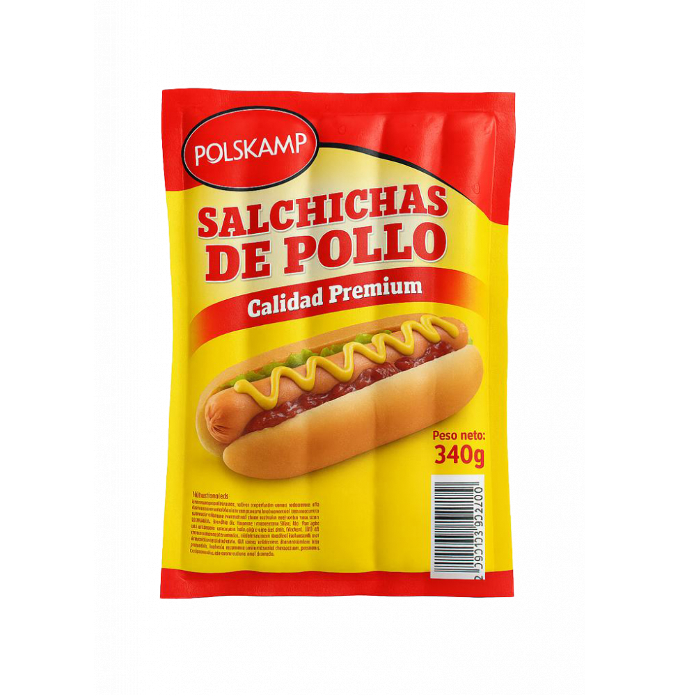 Salchichas de pollo Polskamp (340 g / 12 oz)