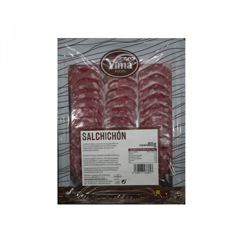 Salchichón loncheado Vima Foods (80 g / 2.82 oz)