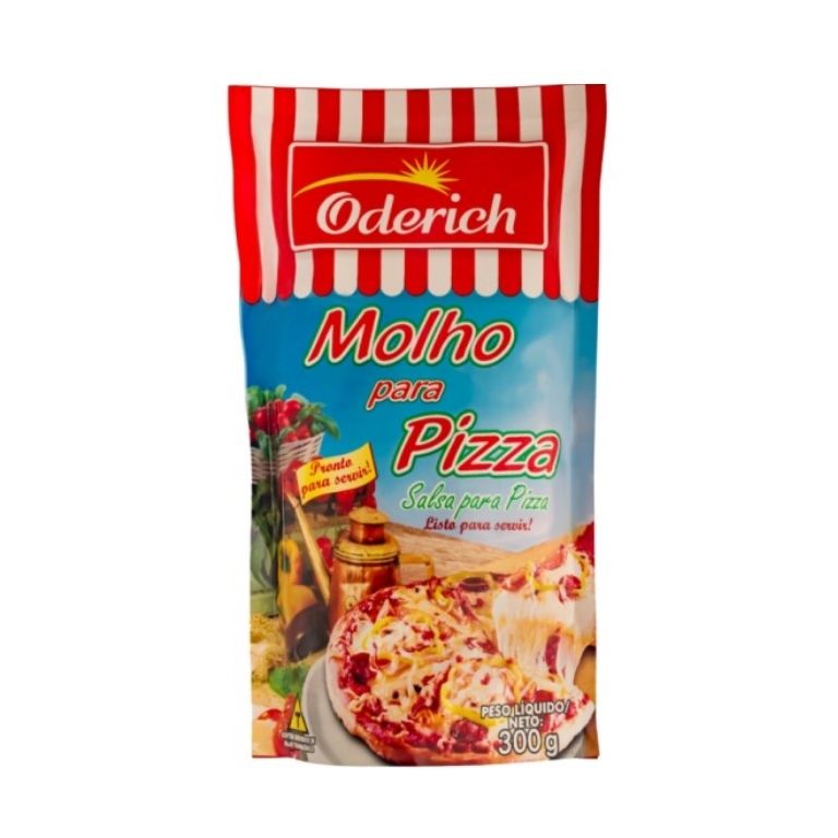 Salsa Tradicional para Pizza (300 gr) ODERICH