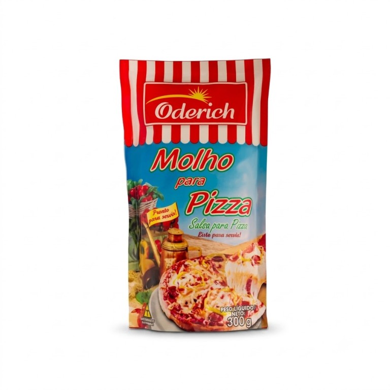 Salsa Tradicional para Pizza (300g) ODERICH