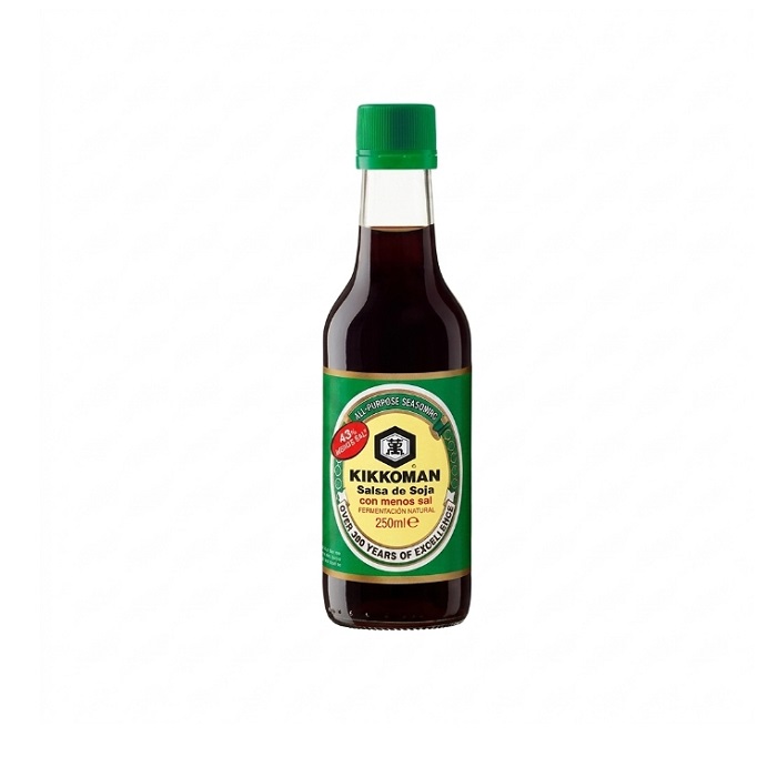 Salsa de Soya Baja en Sal (250 ml) KIKKOMAN
