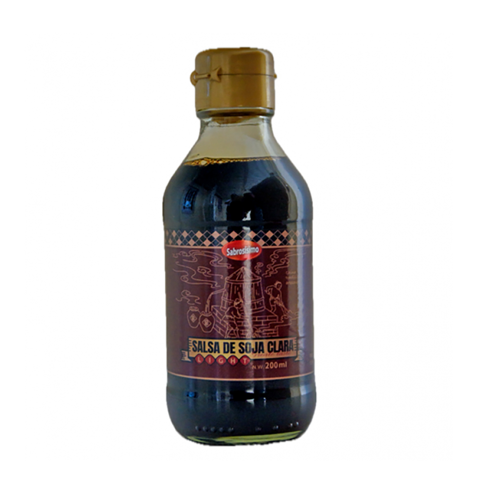 Salsa de soja clara Sabrosísimo (200 ml / 6.76 fl oz)