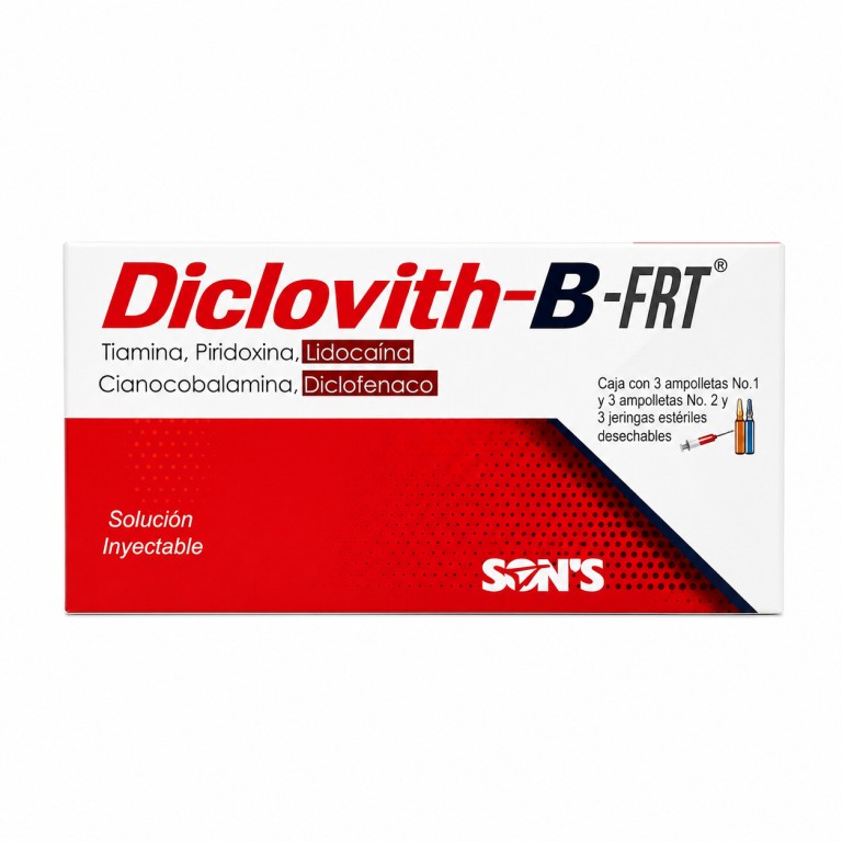 Solución Inyectable DICLOVITH-B-FRT