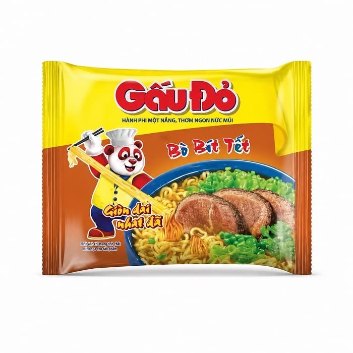 Sopa Instantánea de Fideos Sabor Carne (70 gr) GAUDO