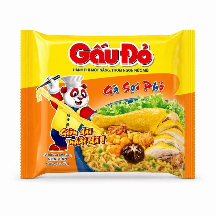 Sopa Intantánea de Fideos Sabor Pollo (70 gr) GAUDO