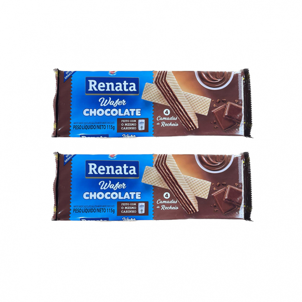 Sorbetos rellenos con sabor a chocolate Renata (2 x 115 g / 4.1 oz)