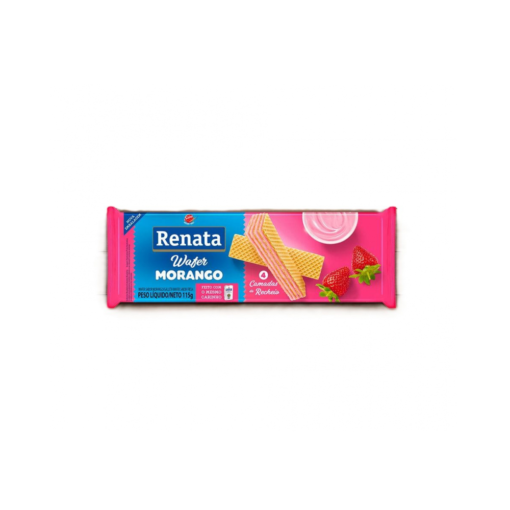 Sorbetos rellenos con sabor a fresa Renata (115 g / 4.1 oz)