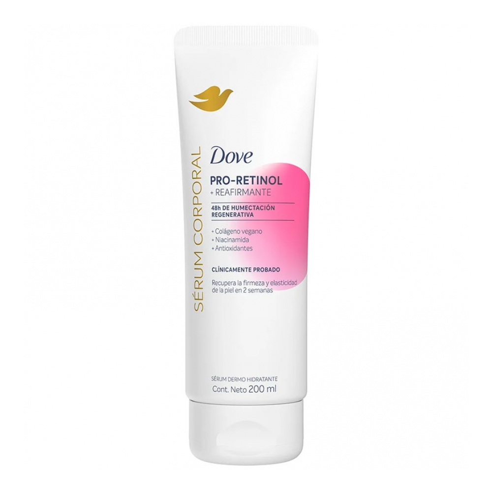 Sérum corporal dermohidratante reafirmante con retinol Dove (200 ml)