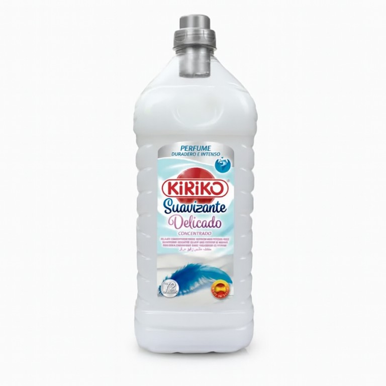 Suavizante Concentrado Delicado con Fijador de Perfume (2L) KIRIKO