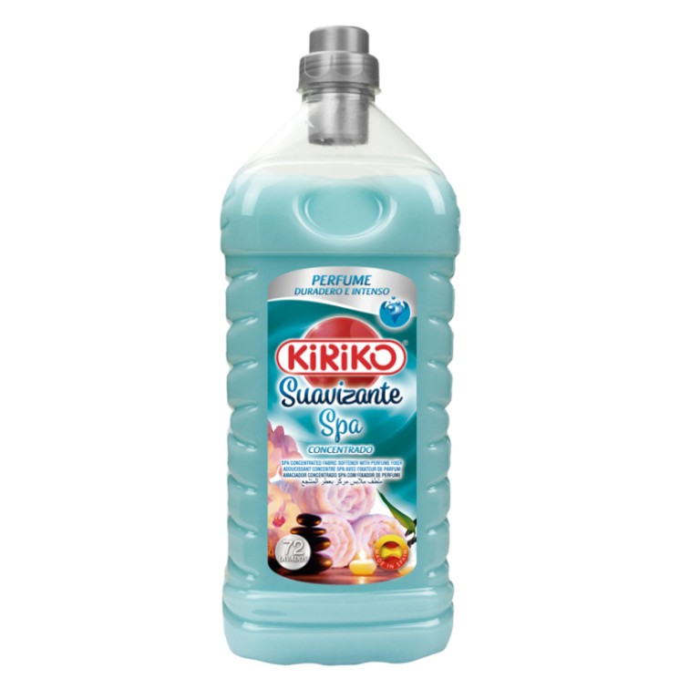Suavizante Concentrado Spa con Fijador Perfumado (2L) KIRIKO