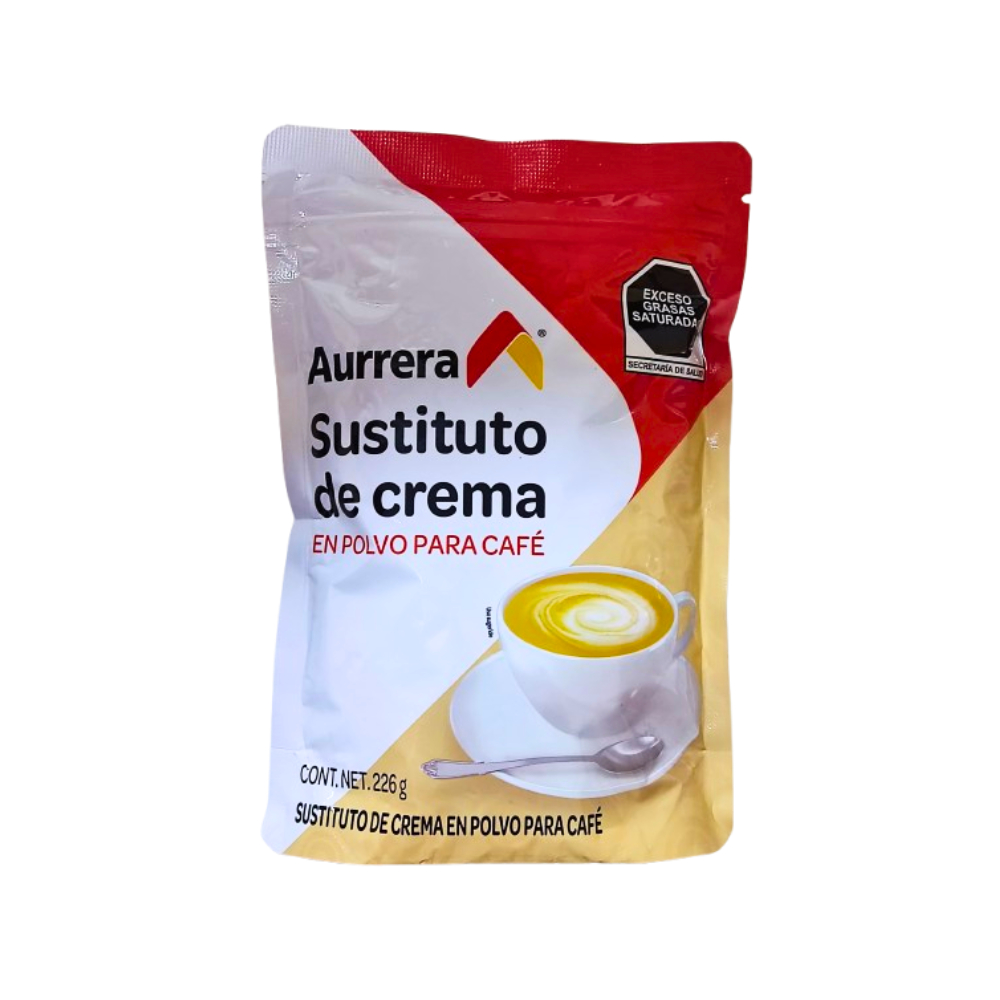 Sustituto de crema en polvo para café Aurrera (226 g / 7.97 oz)