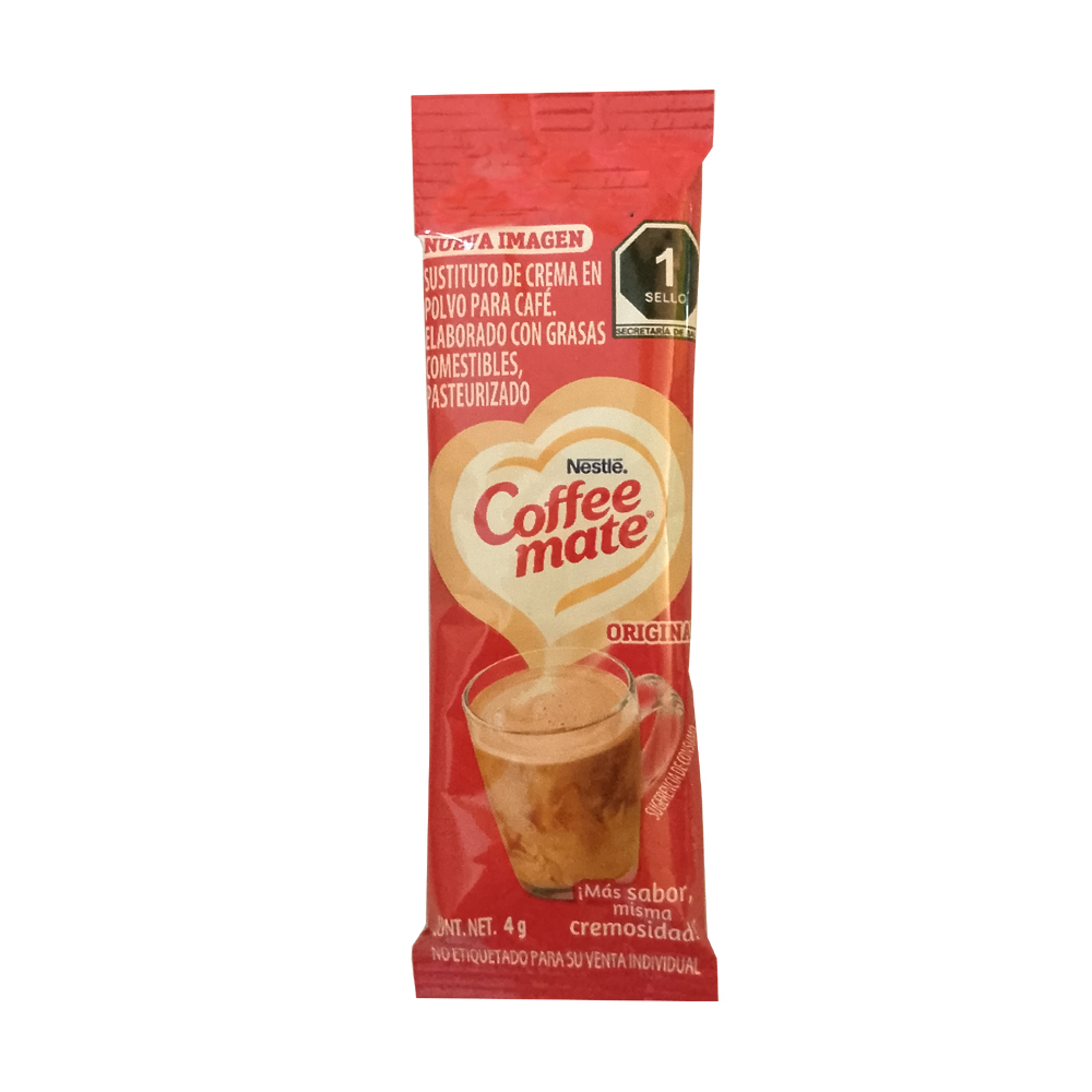 Sustituto de crema en polvo para café Coffee Mate (4 g)