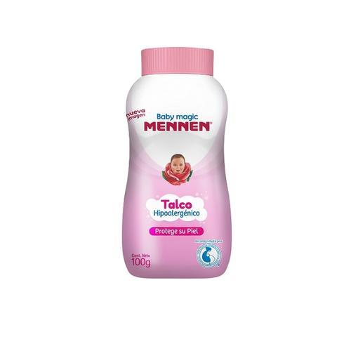 Talco para Bebé Magic Rosa (100 gr) MENNEN
