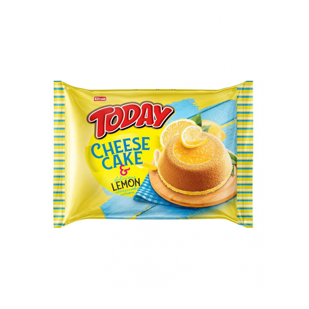Tarta de queso de limón Today Elvan (45 g / 1.58 oz)