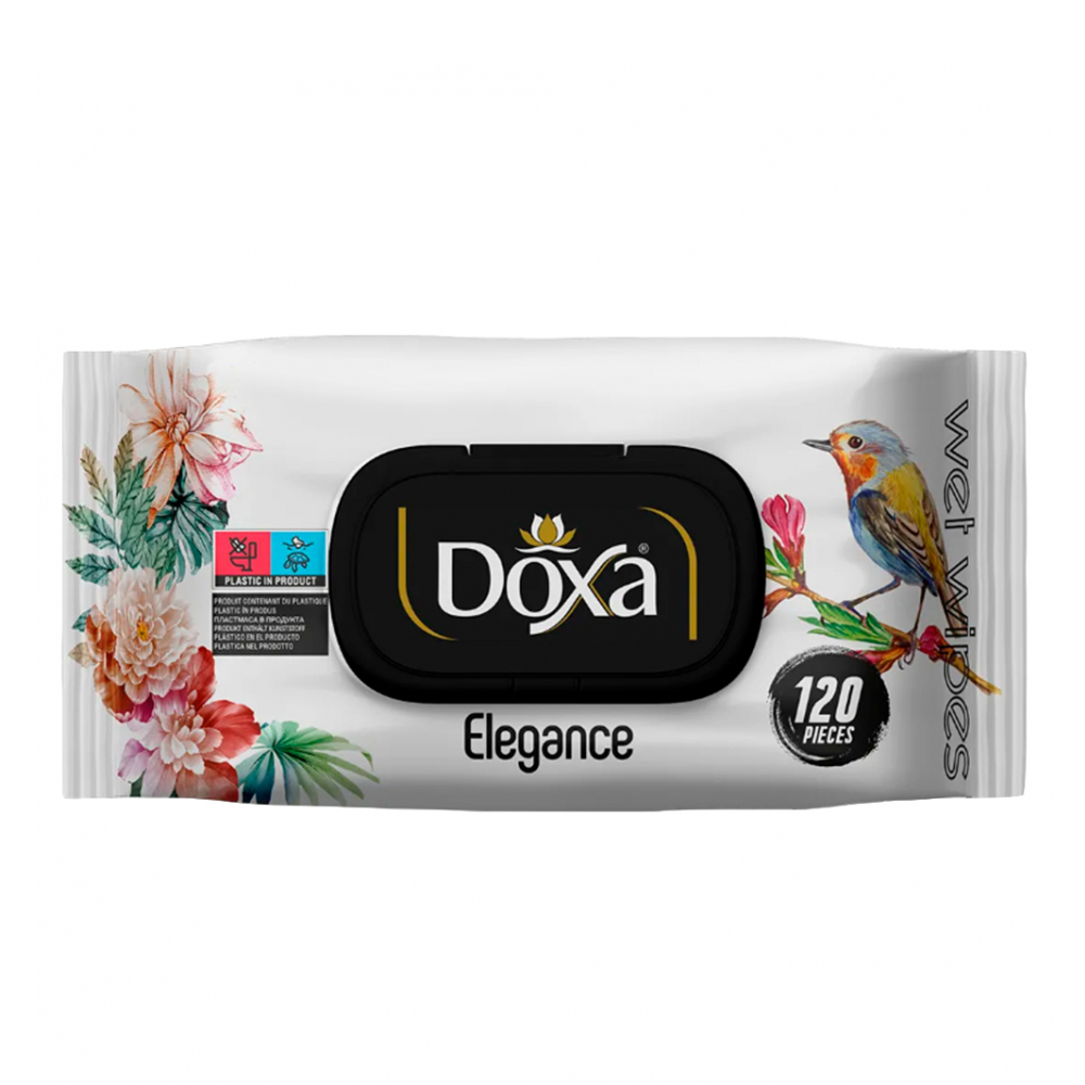 Toallitas húmedas Doxa Elegance (120 U)