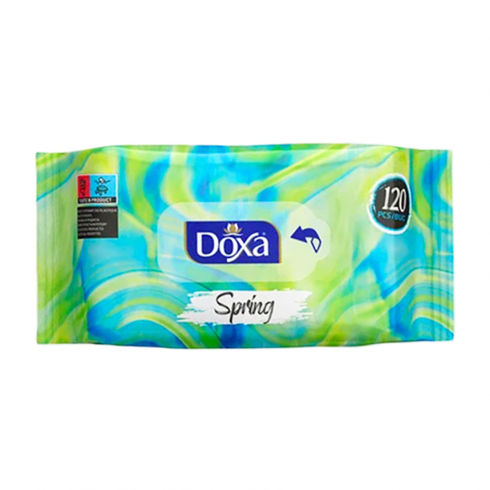 Toallitas húmedas colección primavera Doxa (120 U)