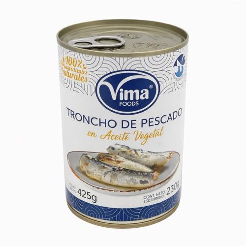 Troncho Pescado en Aceite Vegetal (425g) VIMA
