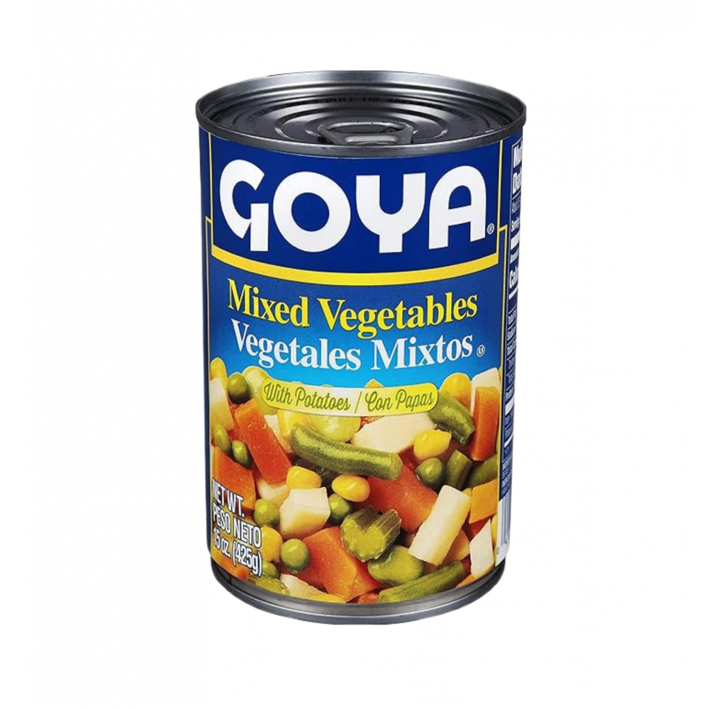 Vegetales mixtos con papas Goya (425 g / 15 oz)