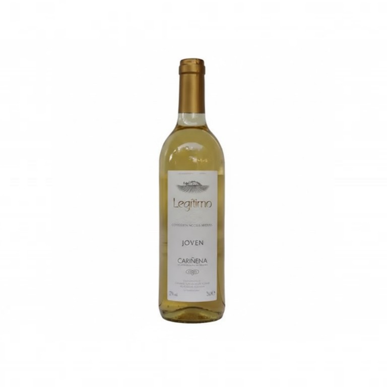 Vino Blanco Legítimo Cariñeña Joven (750ml) BODEGAS SAN VALERO