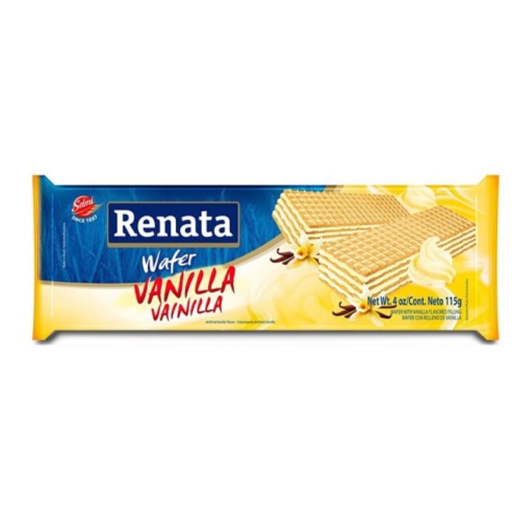 Wafer Sabor Vainilla (115g) RENATA