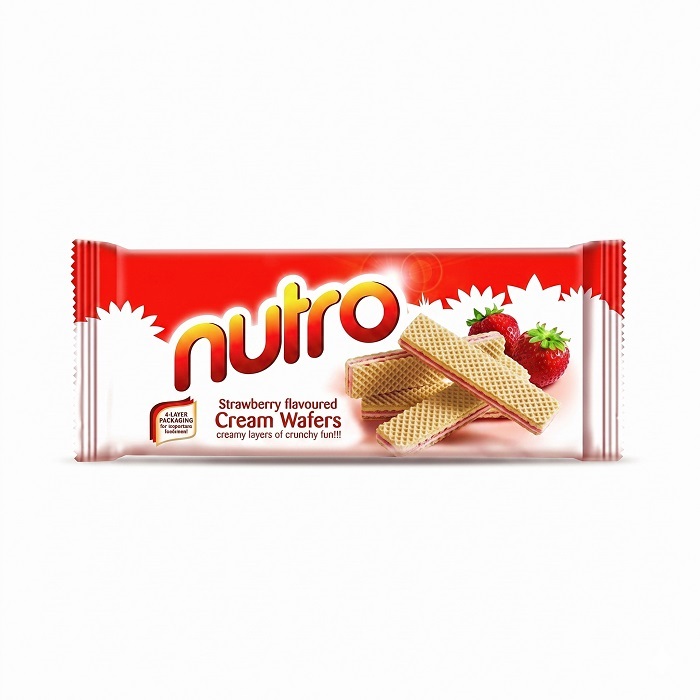 Wafers Sabor Fresa (75 gr) NUTRO