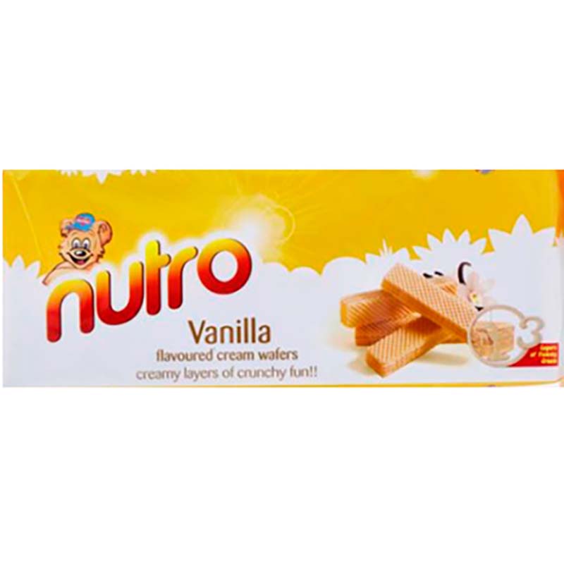 Wafers de Vainilla (75 g) NUTRO