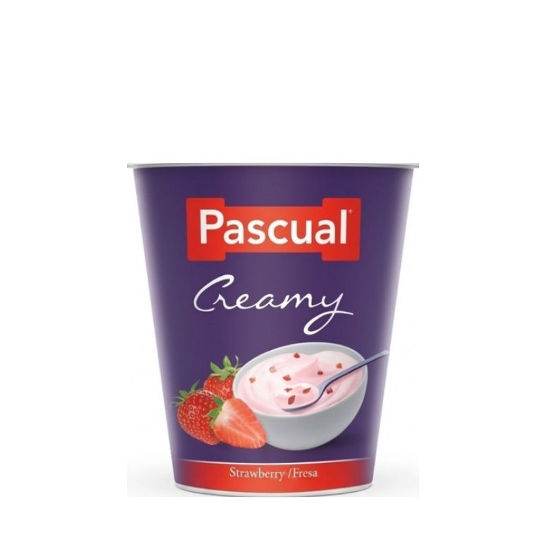 Yogur Pasteurizado Cremoso de Fresa (120g) PASCUAL