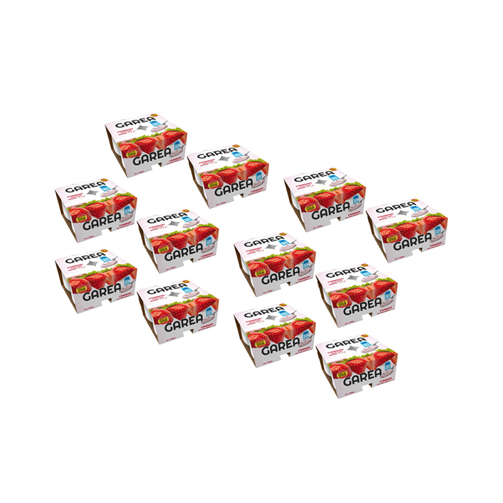 Yogurt de fresa Garea ( 48 x 100 g/ 3.53 oz)