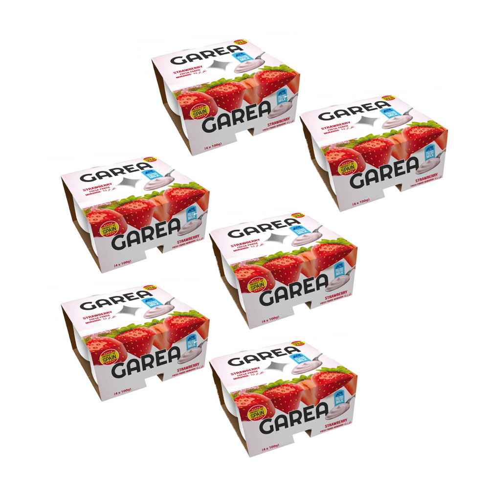 Yogurt de fresa Garea (24 x 100 g/ 3.53 oz)