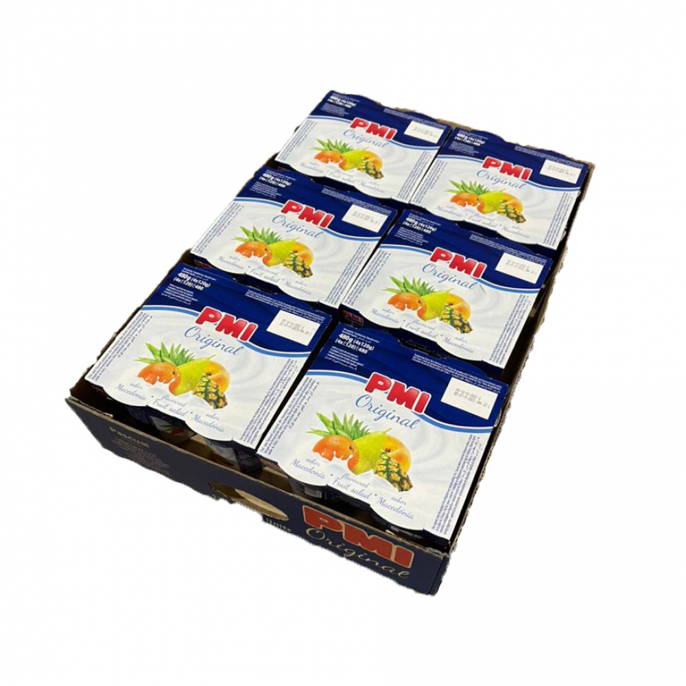 Yogurt de macedonia PMI Original (12 x 120 g / 4.23 oz)
