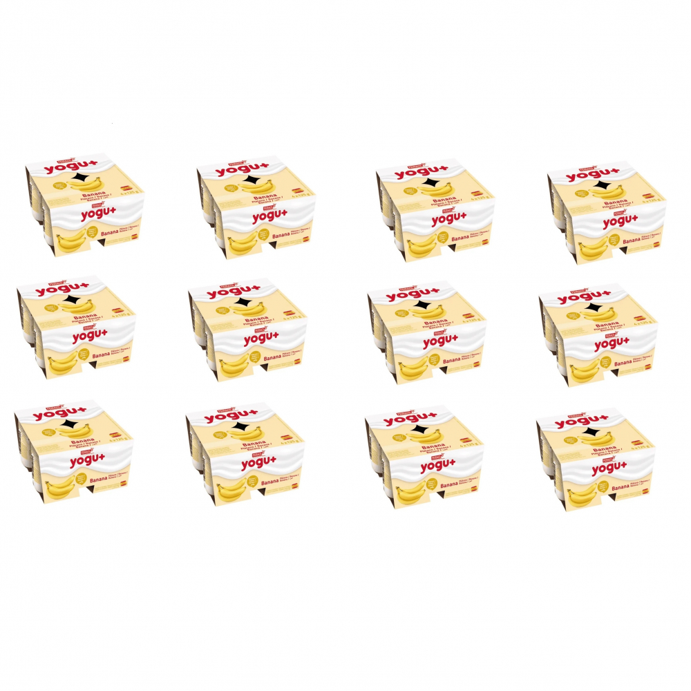 Yogurt de plátano (24 x 125 g / 4.4 oz)