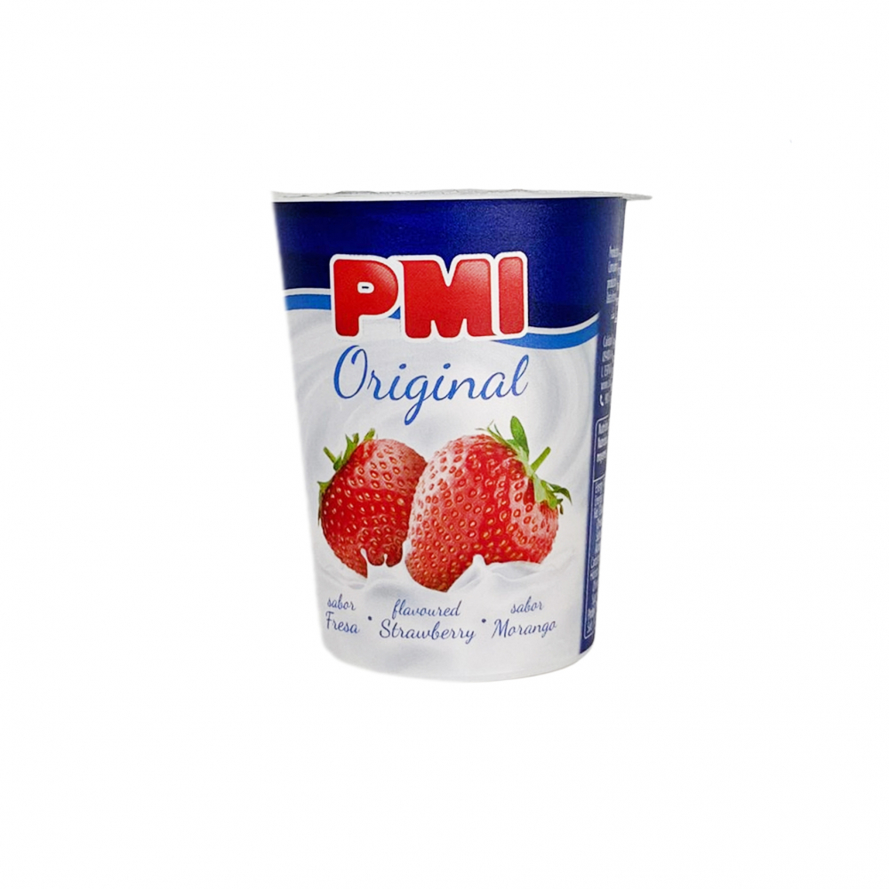 Yogurt sabor fresa Original PMI (120 g / 4.23 oz)