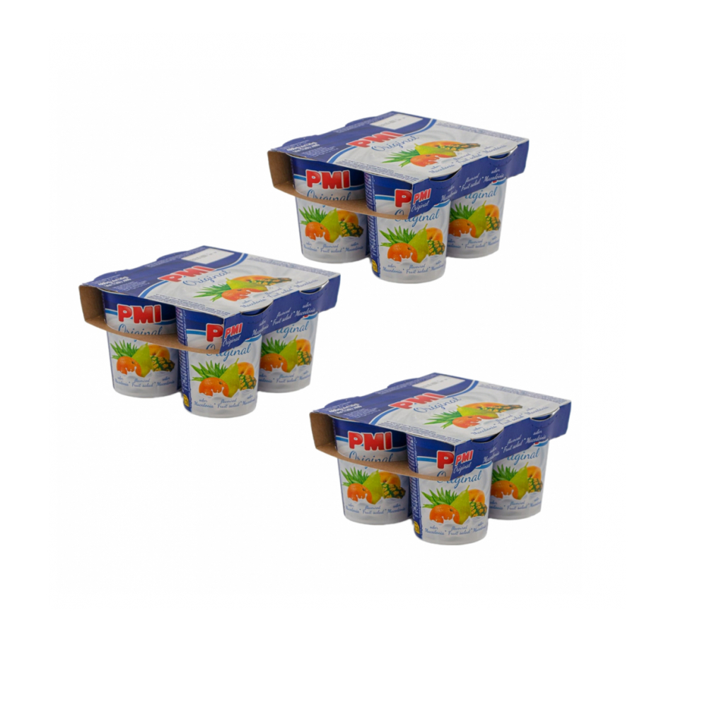 Yogurt sabor macedonia Pmi Original (12 x 120 g / 4.23 oz)