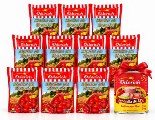 Oferta: 10 Salsas de Tomate + 1 Jamonilla de Res GRATIS