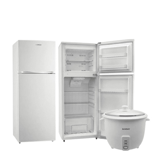 Oferta Especial: Refrigerador + Olla Arrocera